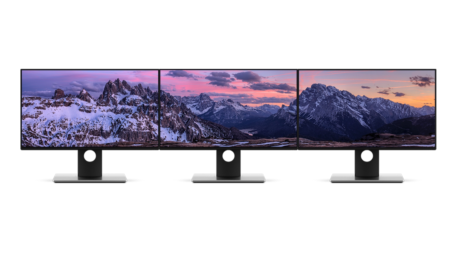 screenbuddy®で連結した3画面モニター
